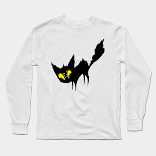 halloween cat Long Sleeve T-Shirt